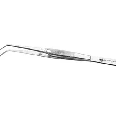 College Pliers with Lock - Serrated, Narrow Tips